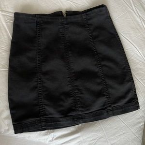 Free people denim miniskirt
